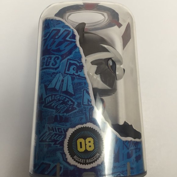 Marvel Mighty Muggs Figure # 08 Rocket Raccoon - Picture 3 of 4